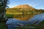 Tincup Lake And Bald Mountain Reflection